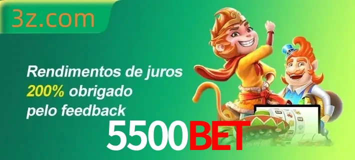 Promoções 1 5500bet